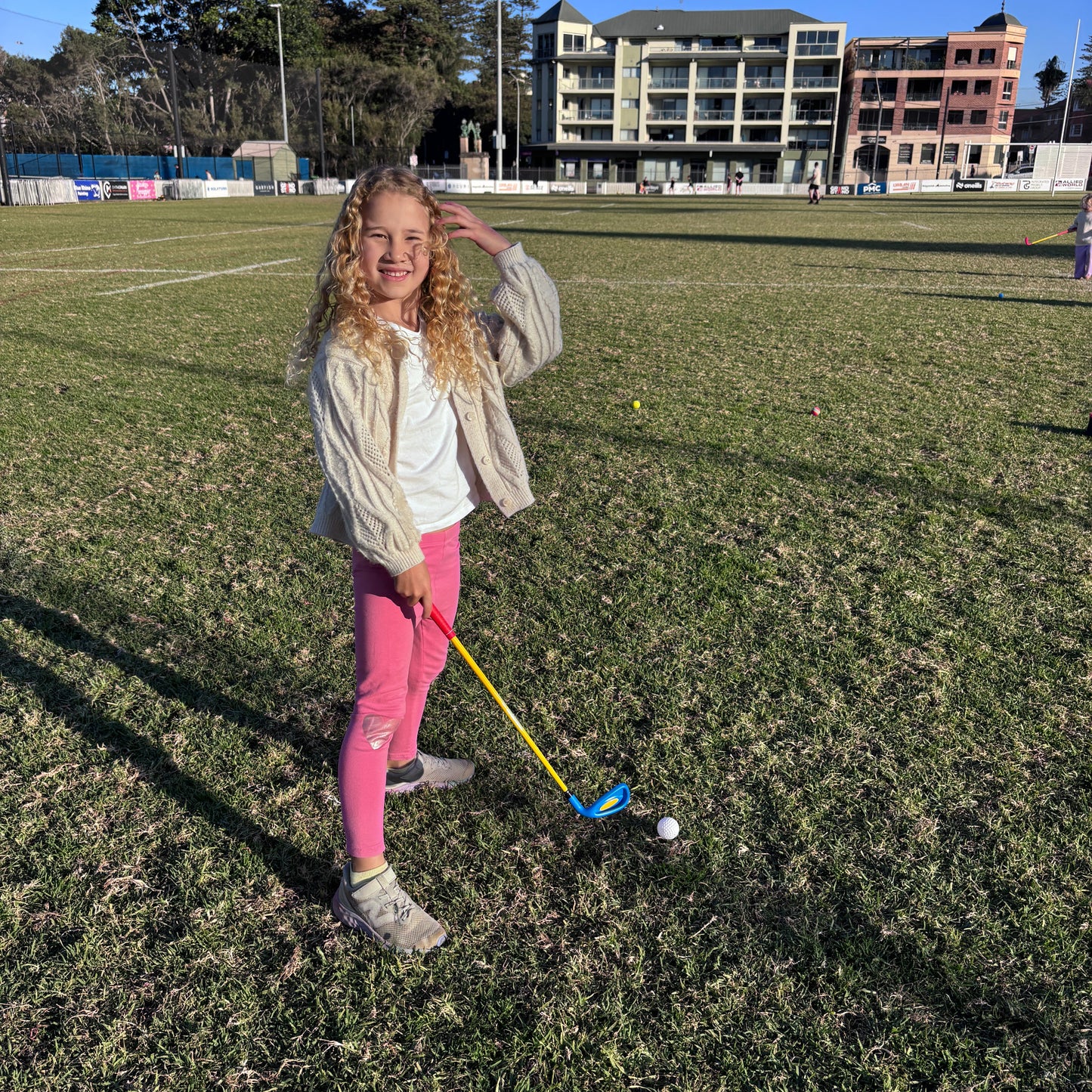 Aussie Designed Kids Golf Club Set - Red - Free Shipping
