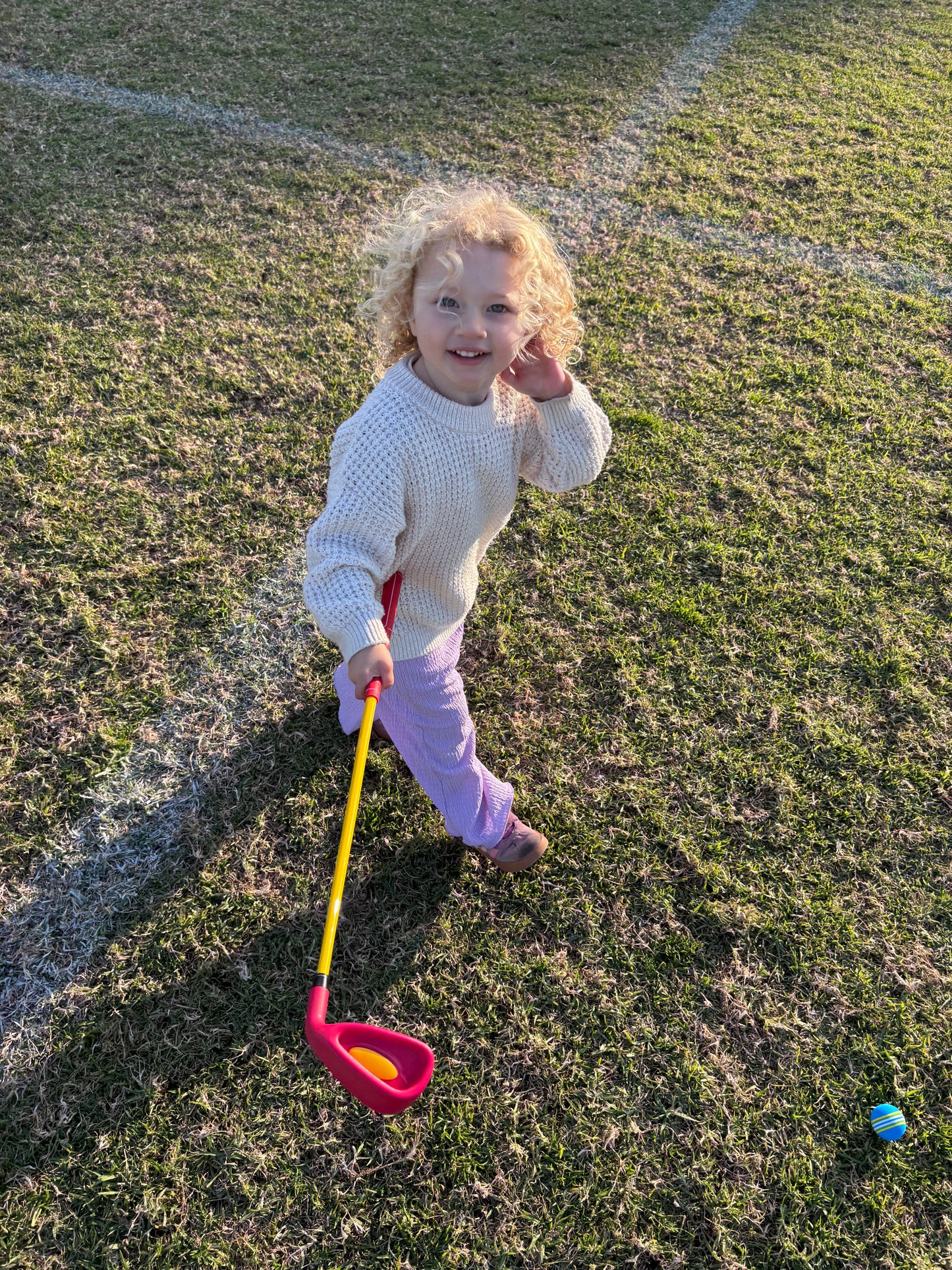 Aussie Designed Kids Golf Club Set - Red - Free Shipping