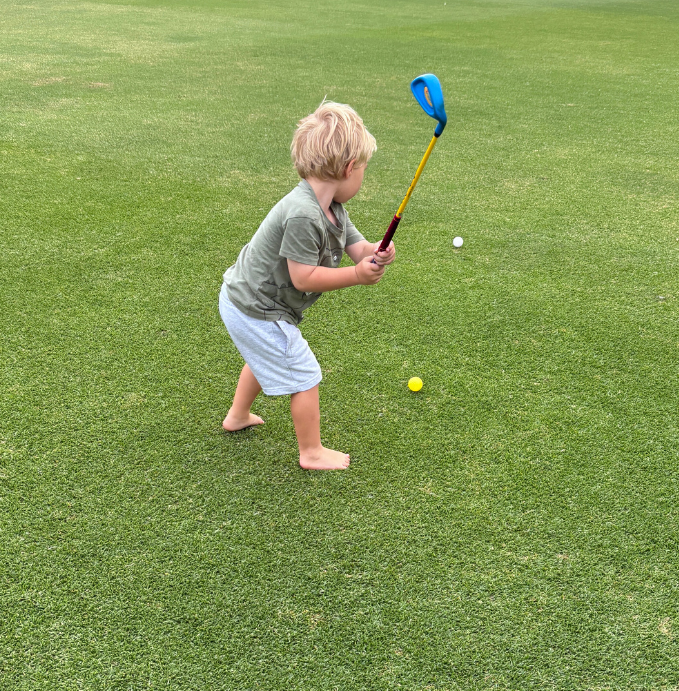 Aussie Designed Kids Golf Club Set - Blue - Free Shipping